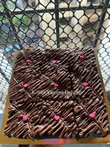 Nutella brownie cake slab