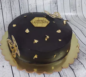 Belgian Couverture Chocolate Cake