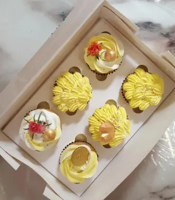 RASMALAI CUP CAKE