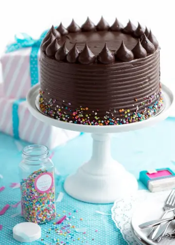 Cocoa eclipse cake
